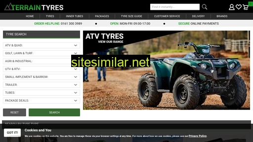 terraintyres.co.uk alternative sites