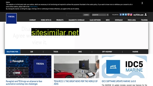 texa.co.uk alternative sites