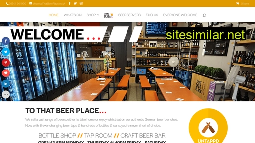 Thatbeerplace similar sites