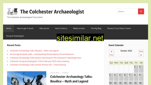 Thecolchesterarchaeologist similar sites