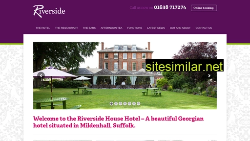 theriversidehousehotel.co.uk alternative sites