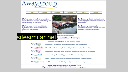 theawaygroup.co.uk alternative sites