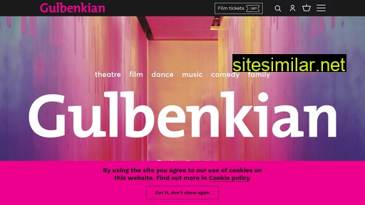 thegulbenkian.co.uk alternative sites