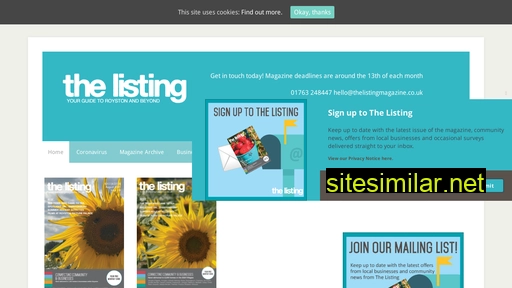 thelistingmagazine.co.uk alternative sites