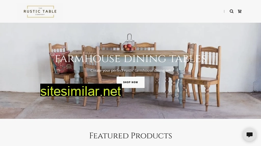 Therustictablecompany similar sites