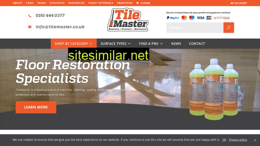 tilemaster.co.uk alternative sites
