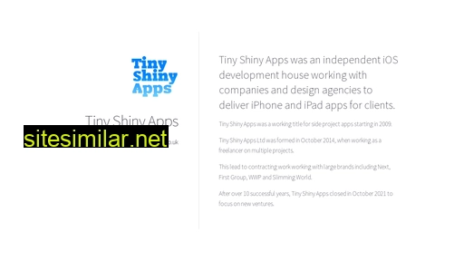tinyshinyapps.co.uk alternative sites