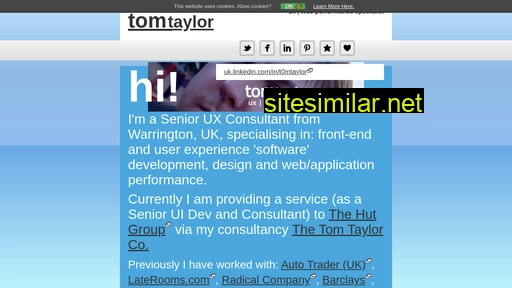 Tommytaylor similar sites