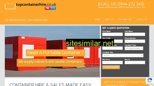 topcontainerhire.co.uk alternative sites