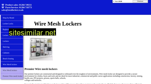 Total-wire-mesh-lockers similar sites