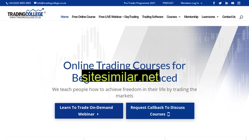 tradingcollege.co.uk alternative sites