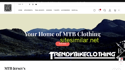 trendybikeclothing.co.uk alternative sites