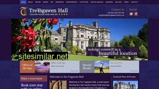 Treysgawen-hall similar sites