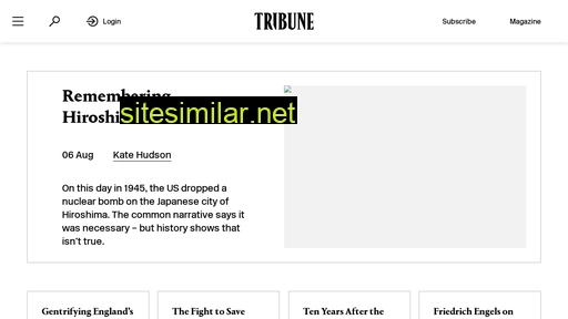 tribunemag.co.uk alternative sites