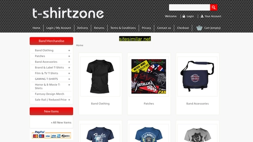 tshirtzone.co.uk alternative sites