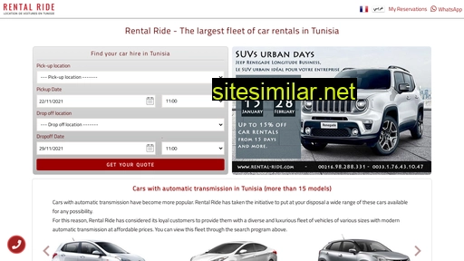 Tunisia-car-hire similar sites