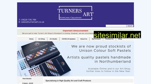 turnersart.co.uk alternative sites
