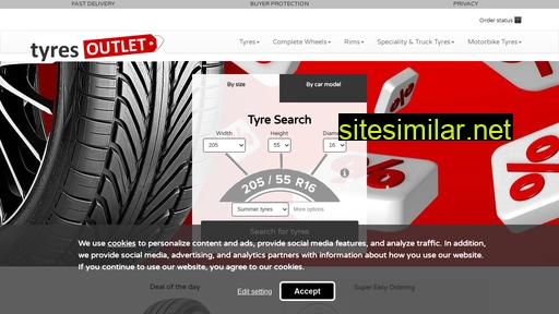 Tyres-outlet similar sites