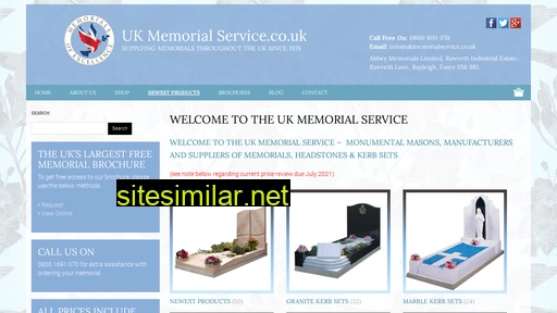 ukmemorialservice.co.uk alternative sites