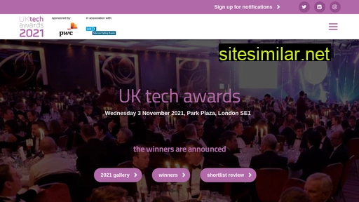 Uktech-awards similar sites