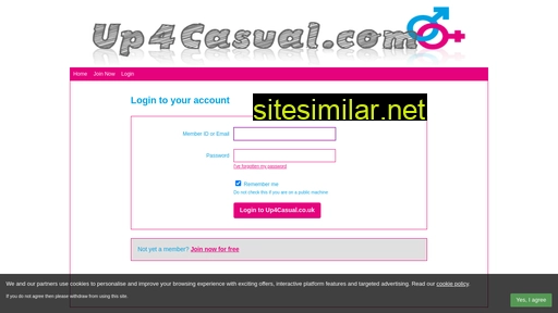 Up4casual similar sites