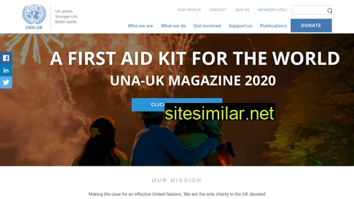 una.org.uk alternative sites