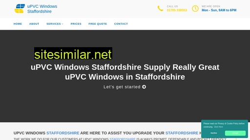 upvcwindows-staffordshire.uk alternative sites