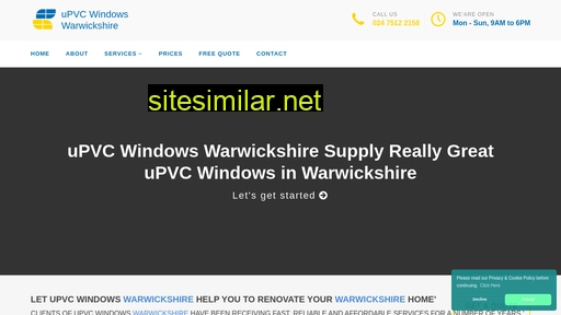 Upvcwindows-warwickshire similar sites