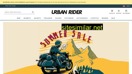 urbanrider.co.uk alternative sites