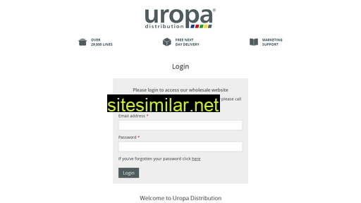 uropa-distribution.co.uk alternative sites