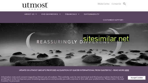 utmostgroup.co.uk alternative sites