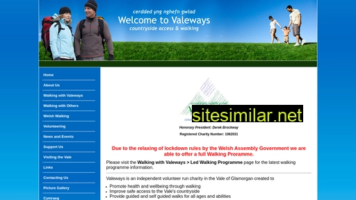 valeways.org.uk alternative sites