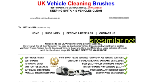 vehicle-cleaning-brushes.co.uk alternative sites