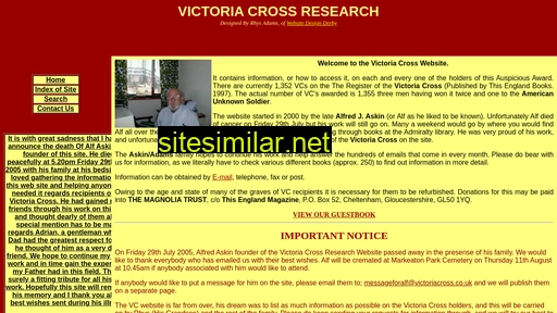 victoriacross.co.uk alternative sites