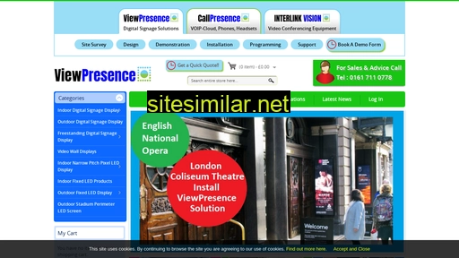viewpresence.co.uk alternative sites