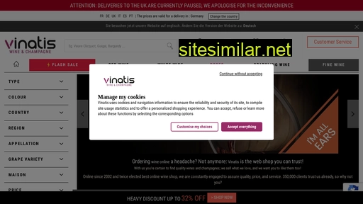 vinatis.co.uk alternative sites