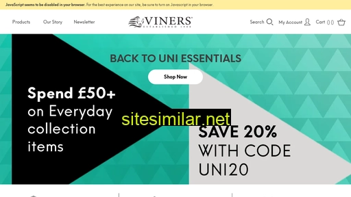 viners.co.uk alternative sites