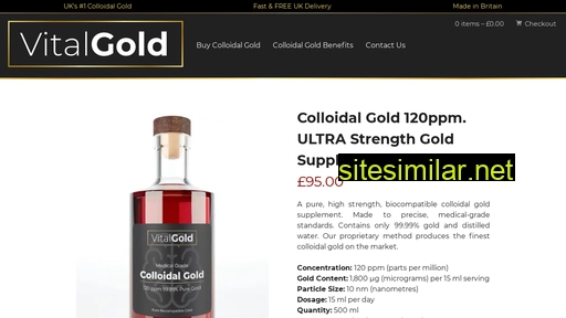 vitalgold.co.uk alternative sites