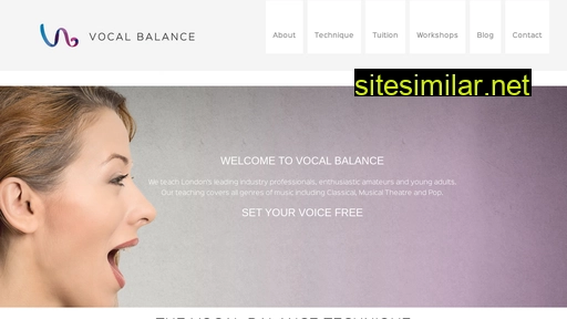 vocalbalance.co.uk alternative sites