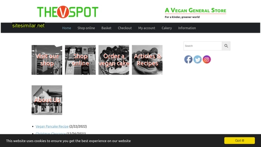 v-spot.co.uk alternative sites