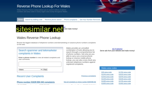 Walesphonedirectory similar sites