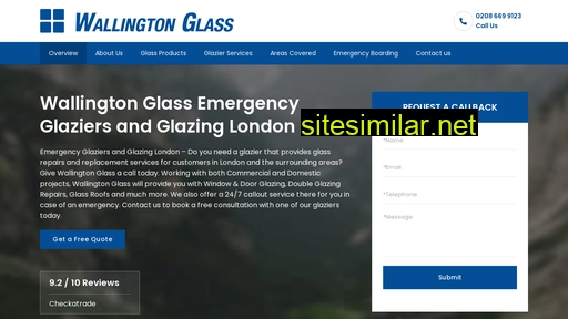 wallingtonglass.co.uk alternative sites