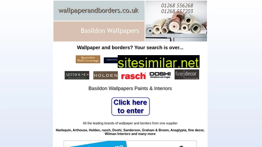 wallpaperandborders.co.uk alternative sites