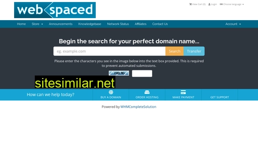 webspaced.co.uk alternative sites