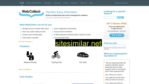 Webcollect similar sites