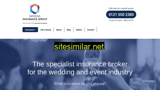weddinginsurancegroup.co.uk alternative sites