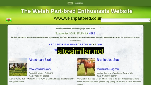 welshpartbred.co.uk alternative sites