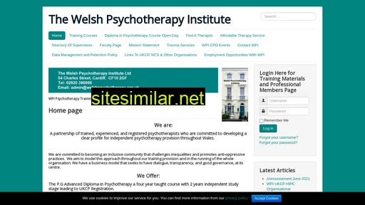 welshpsychotherapy.org.uk alternative sites