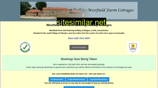 westfieldfarmcottages.co.uk alternative sites