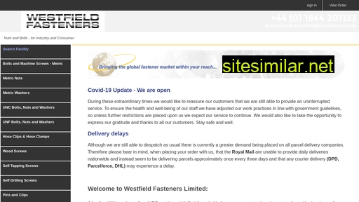 westfieldfasteners.co.uk alternative sites